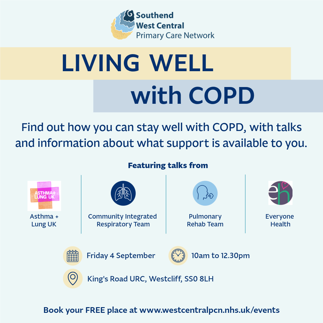 Live Well with COPD event information